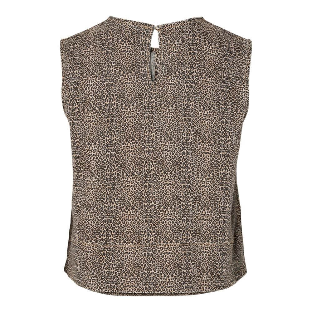 Pieces Salume Blue Denim Top